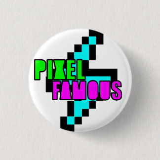 Badge Rond 2,50 Cm Bouton de foudre