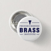Badge Rond 2,50 Cm Bouton de FredBrass (petit) (Devant & derrière)