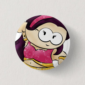 Badge Rond 2,50 Cm bouton de geek de danse