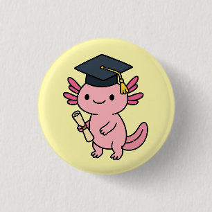 Badge Rond 2,50 Cm Bouton de graduation de l'axe mou