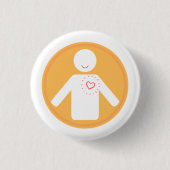 Badge Rond 2,50 Cm Bouton de #IAmEnough (Devant)
