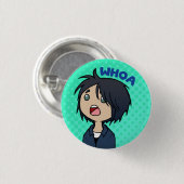 Badge Rond 2,50 Cm Bouton de Jo (Devant & derrière)