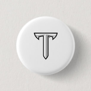 Badge Rond 2,50 Cm Bouton de jour de match de l'université de Troy