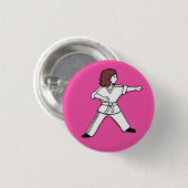 Badge Rond 2,50 Cm Bouton de Karate Kid 16 (Devant & derrière)