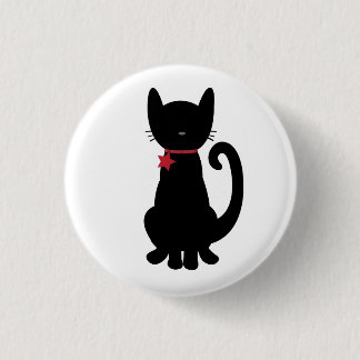 Badge Rond 2,50 Cm Bouton de Kitty