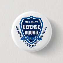 Bouton de la brigade de défense de Ben Cobalt