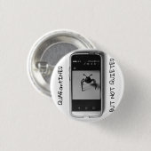 Badge Rond 2,50 Cm Bouton de la fourmi (Devant & derrière)