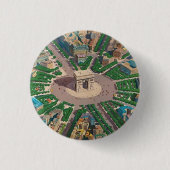 Badge Rond 2,50 Cm Bouton de l'Arc de Triomphe (Devant)