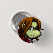 Badge Rond 2,50 Cm Bouton de Larry (Devant & derrière)