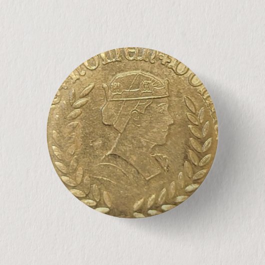 Badge Rond 2,50 Cm Bouton de laurier (Devant)