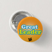 Badge Rond 2,50 Cm Bouton de leader (Devant & derrière)