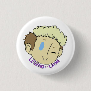 Badge Rond 2,50 Cm Bouton de LegendOfLayne (petit)