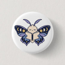 Bouton de livre de lecture de papillon de phase lu