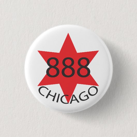 Badge Rond 2,50 Cm Bouton de logo (Devant)