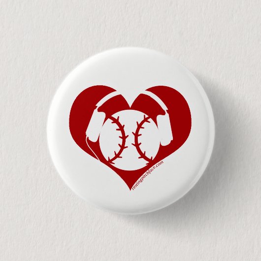 Badge Rond 2,50 Cm Bouton de logo (Devant)