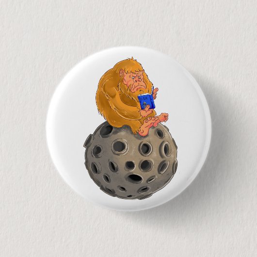 Badge Rond 2,50 Cm bouton de logo Bigfoot SMP LLC (Devant)