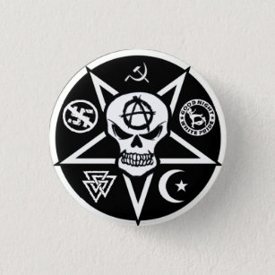 Badge Rond 2,50 Cm Bouton de logo d'Anarchotik