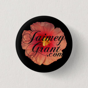 Badge Rond 2,50 Cm Bouton de logo de "JaimeyGrant.com"