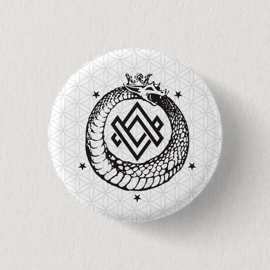 Badge Rond 2,50 Cm Bouton de logo de PROMETHEUS (Devant)