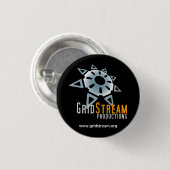 Badge Rond 2,50 Cm Bouton de logo de système de préférences (Devant & derrière)