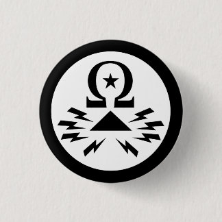 Badge Rond 2,50 Cm Bouton de logo de Telecomix