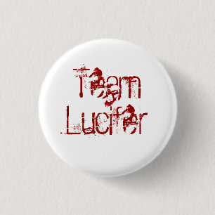 Badge Rond 2,50 Cm Bouton de Lucifer d'équipe