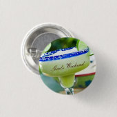 Badge Rond 2,50 Cm Bouton de margarita (Devant & derrière)