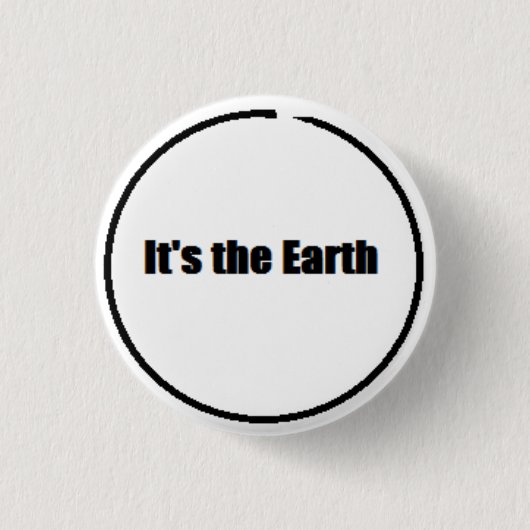 Badge Rond 2,50 Cm Bouton de Marukaite Chikyuu (Devant)