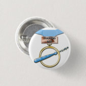 Badge Rond 2,50 Cm Bouton de médaille d'as de torpille (Devant & derrière)