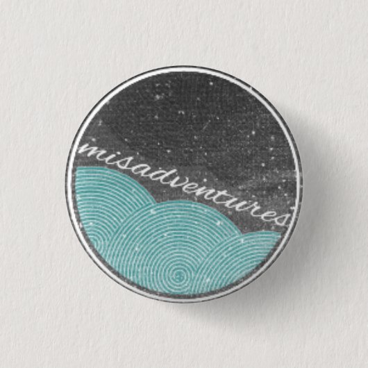 Badge Rond 2,50 Cm Bouton de "mésaventures" (Devant)