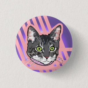 Badge Rond 2,50 Cm Bouton de Michi