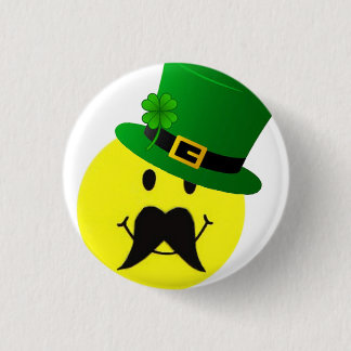 Badge Rond 2,50 Cm Bouton de moustache de lutin
