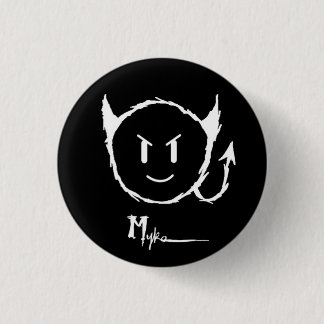 Badge Rond 2,50 Cm Bouton de Myke