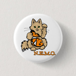 Badge Rond 2,50 Cm Bouton de NEMO