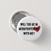 Badge Rond 2,50 Cm Bouton de Nerdfighterlike (Devant & derrière)