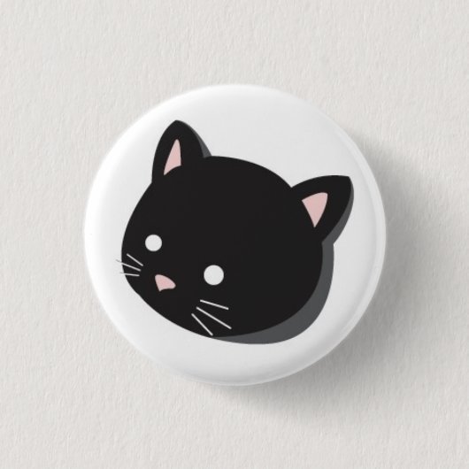 Badge Rond 2,50 Cm Bouton de Ninji (Devant)
