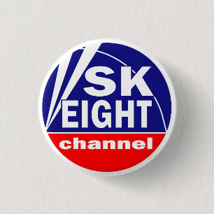Badge Rond 2,50 Cm Bouton de nouvelles de la Manche Sk8