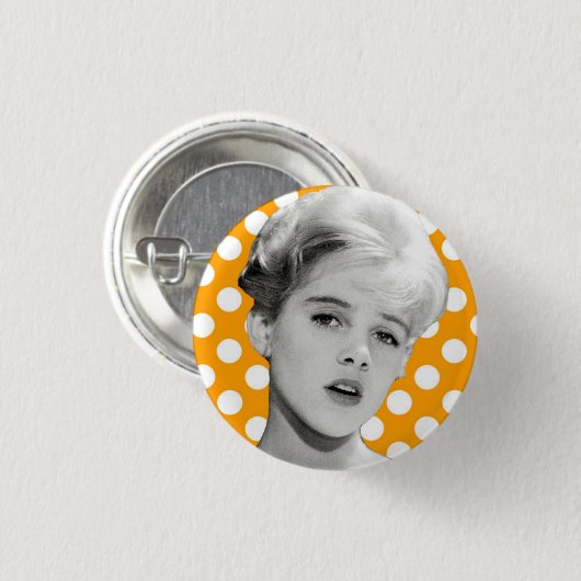 Badge Rond 2,50 Cm Bouton de nymphette de Sue Lyon (Devant & derrière)