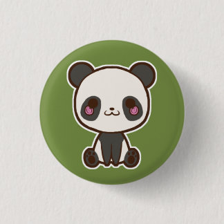 Badge Rond 2,50 Cm Bouton de panda