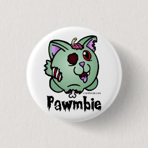 Badge Rond 2,50 Cm Bouton de Pawmbie