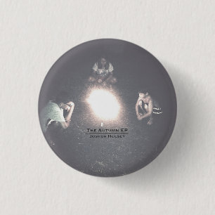 Badge Rond 2,50 Cm Bouton de PE d'automne