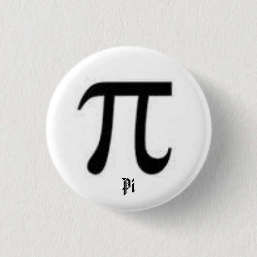 Badge Rond 2,50 Cm Bouton de pi (Devant)
