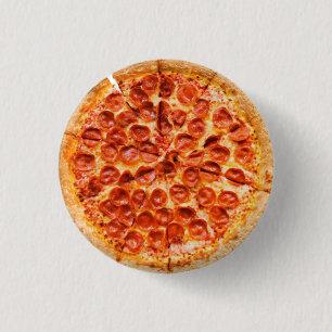 Badge Rond 2,50 Cm Bouton de pizza