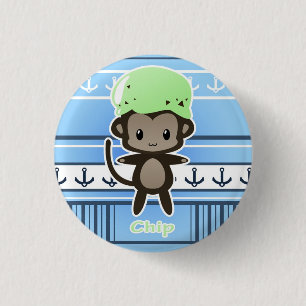 Badge Rond 2,50 Cm Bouton de puce