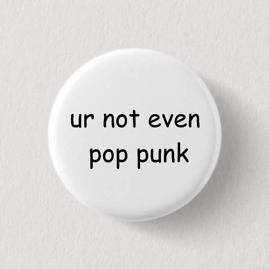 Badge Rond 2,50 Cm Bouton de punk de bruit (Devant)