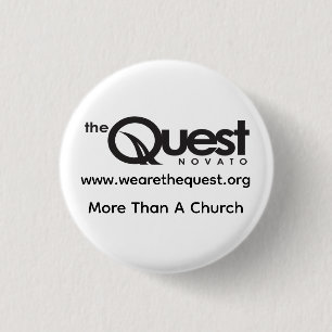 Badge Rond 2,50 Cm Bouton de quête