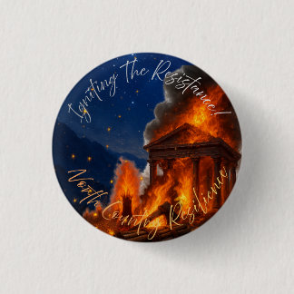 Badge Rond 2,50 Cm Bouton de résilience du pays du Nord