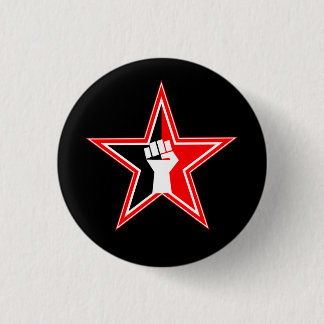 Badge Rond 2,50 Cm bouton de révolutionnaire d'Anarcho-syndicaliste