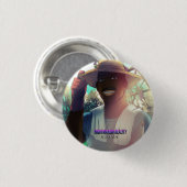 Badge Rond 2,50 Cm Bouton de Samuel (de la réalité cauchemardesque) (Devant & derrière)