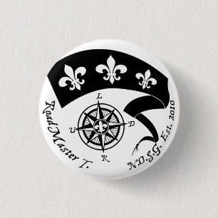 Badge Rond 2,50 Cm Bouton de signature de RoadMaster T.